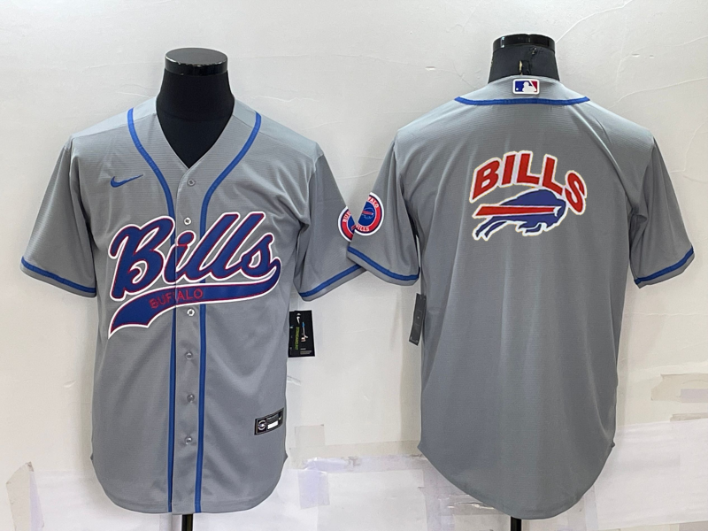 Men's Buffalo Bills Gray Jersey